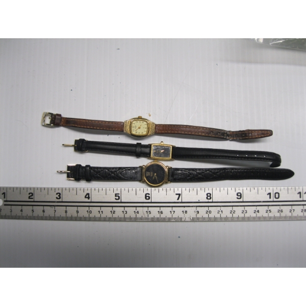 3 LADIES WATCHES - NEED BATTERIES