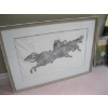 Image 1 : FRAMED PRINT OF HORSES