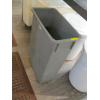 Image 1 : GREY NARROW GARBAGE CAN