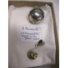 Image 2 :  2 PENDANTS - 1 STAMPED .925 SILVER WITH GREEN STONE