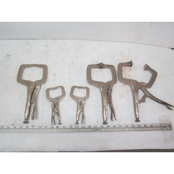VISE GRIP CLAMPS
