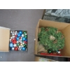 Image 3 : 2 BOXES OF MISC. QUILT, CHRISTMAS DECORATIONS, ETC.