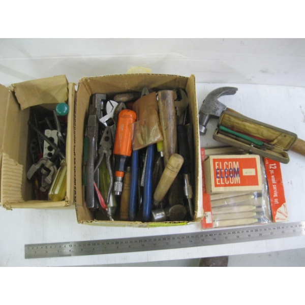 CHISELS, CARVING TOOLS, ETC.