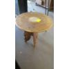 Image 1 : CARVED COFFEE TABLE W/INLAY