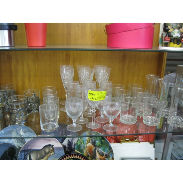 SHELF OF ASST. GLASSES