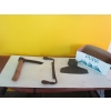 Image 1 : DRAWKNIFE, A FROE & A BROAD AXE HEAD