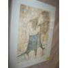 Image 1 : FRAMED PRINT OF YOUNG GIRL BY ANNETTE