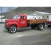 Image 1 : 1949 INT'L KB5 FLATBED TRUCK - GOOD RUNNING CONDITION - COMES COMPLETE W/COVER