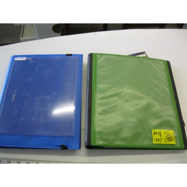 2 BINDERS OF ASST. SPORTS CARDS