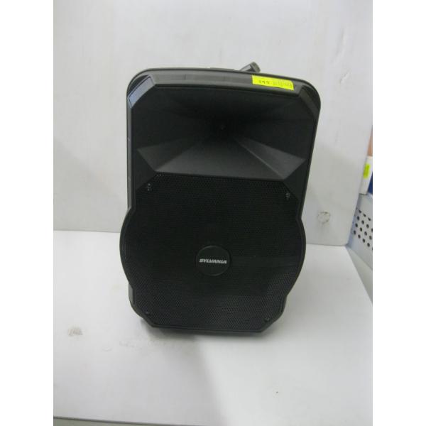 SYLVANIA PORTABLE BLUETOOTH SPEAKER W/LIGHTS