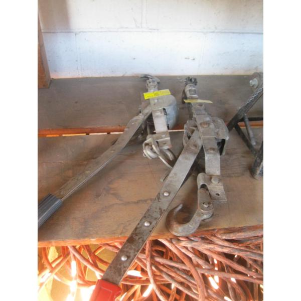 2 CABLE COME A LONGS