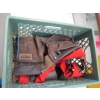 Image 4 : BIN W/MISC. ELECTRIC STAPLER, NAIL POUCHES, ETC.