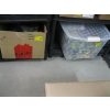 Image 1 : 2 BOXES OF MISC. - SM. TOYS, STUFFED ANIMALS, ETC.
