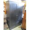 Image 1 : 2 DOOR BLACK CABINET