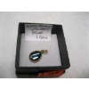 Image 2 : 10KT PENDANT W/BLACK STONE, 1G