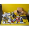 Image 1 : BIN OF ASST. MOTORCYCLE PARTS - STARTER, ETC.