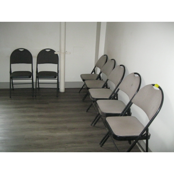 7 FOLDING CHAIRS