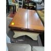 Image 2 : FOLDING TOP COFFEE TABLE - HAS BEEN BRACED ON BOTH ENDS