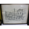 Image 3 : COLLECTION OF A.R. COOK FRAMED PICTURES - OKEEFE RANCH, PIONEER MILL, ETC.