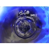 Image 2 : HAND BLOWN COBALT BLUE GOBLETS