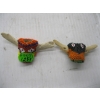 Image 1 : 2 BEADED VERTEBRAE SCARF SLIDES