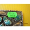 Image 4 : NAVAJO BELT BUCKLE W/BLUE STONES