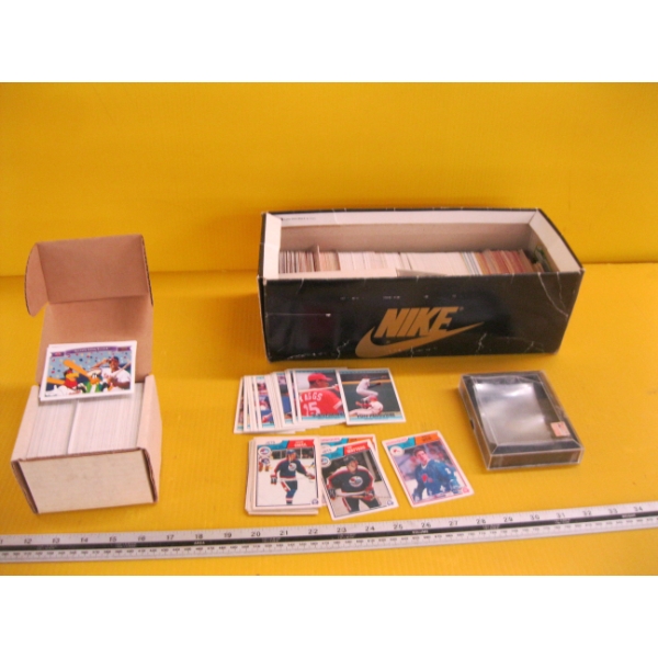 HOCKEY CARDS, CASES, ETC.