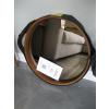 Image 1 : ROUND WOOD FRAMED 45CM MIRROR