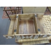 Image 2 : INLAID TEAK KEEPSAKE BOX FROM THAILAND & A QUILTING BOOK