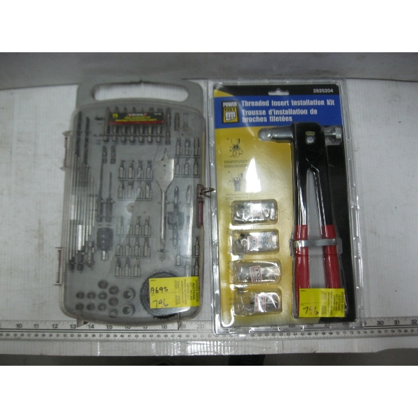 BENCHMARK BIT KIT & A THREADED INSERT INSTALLATION KIT