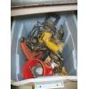 Image 1 : BIN OF MISC. "AS IS" DEWALT 1/2" DRILL, ELECTRIC DRILLS, ETC.