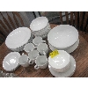 Image 1 : LG. LOT OF WHITE DENBY DISHWARE & SOME CORRELLE
