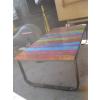 Image 2 : METAL BASED COLORED GLASS COFFEE TABLE