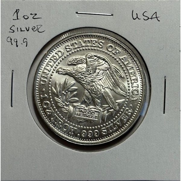 1 OZ USA .999 SILVER TRADE UNIT (TAX EXEMPT)