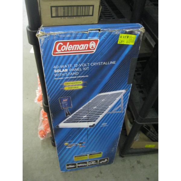 COLEMAN 12V SOLAR PANEL