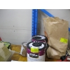 Image 1 : NEW CONTAINER & PART CONTAINER OF INTERIOR EGGSHELL ENAMEL PAINT, CAULKING GUN, ETC.