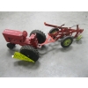 Image 1 : SMALLER DIECAST TRACTOR W/PLOW