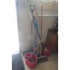 Image 1 : LOT OF ASST'D BROOMS, SNOW SHOVEL, ETC.