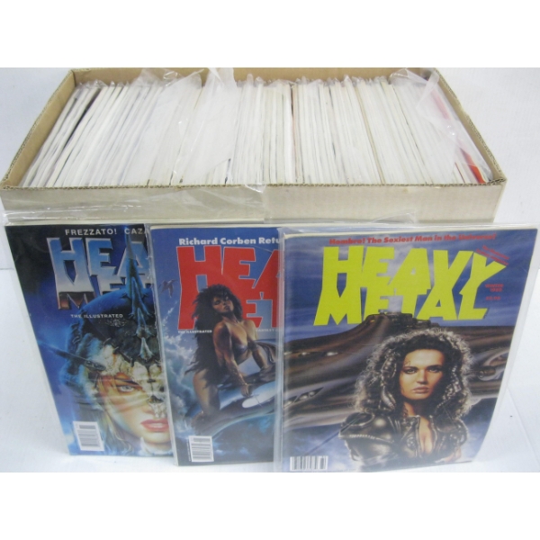 HEAVY METAL MAGAZINES
