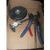 Image 2 : BOX OF MISC. PLIERS, ETC.