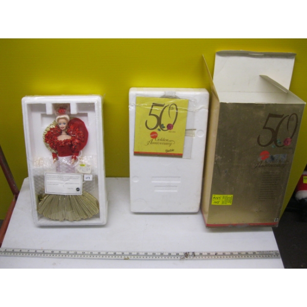 50TH ANNIVERSARY BARBIE DOLL