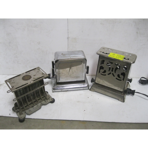 3 ELECTRIC TOASTERS