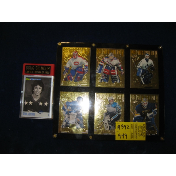 2 CASED HOCKEY CARD SETS