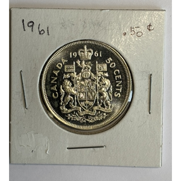 1961 50 CENT COIN