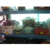 Image 1 : LG. LOT OF MISC. DISHES, GLASSWARE, BAKING WARE, ETC.
