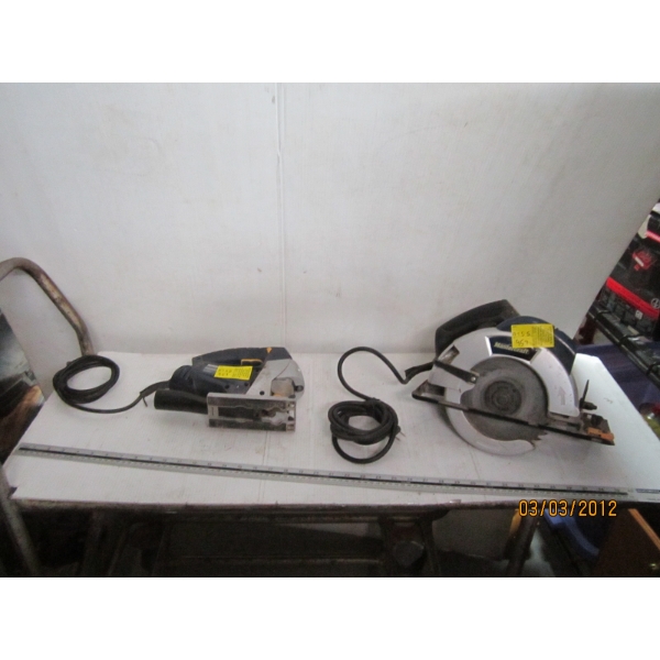 MASTERCRAFT CIRCULAR SAW & SCROLLING JIGSAW