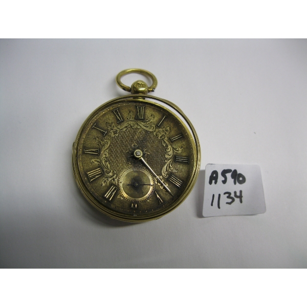 18KT GOLD POCKET WATCH
