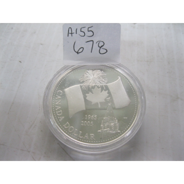 CDN 1965-2005 $1 COIN .999 SILVER (TAX EXEMPT)
