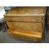 Image 1 : ANTIQUE 3 DRAWER DRESSER W/ORIGINAL PULLS