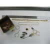 Image 1 : WOOD CASED METAL BOX W/ASST. COSTUME JEWELLERY